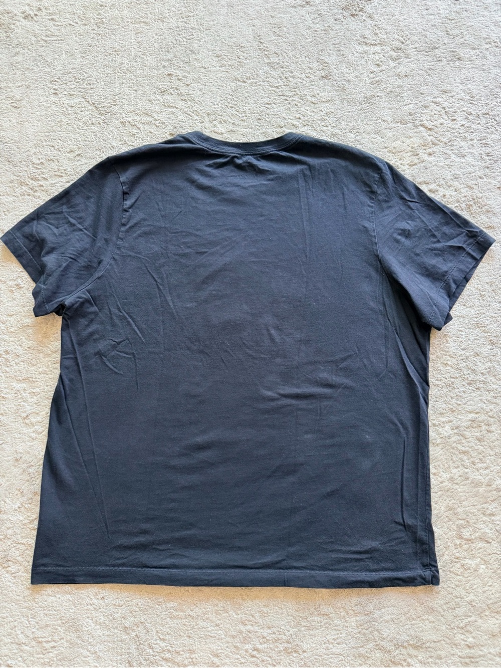 Nike Air Graphic T-Shirt Black Orange Size XXL Like New - Picture 2 of 3